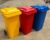 ถังขยะ พลาสติกฝาเรียบ 100ลิตร HDPE มีล้อ