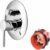 วาล์วผสมเปิด-ปิดน้ำชนิดฝังผนังพร้อม Divertor CT518A (SET)