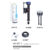 NASCO ชุดอุปกรณ์ในหม้อน้ำชักโครก NF-9711 แบบกดบน 2 ระบบ Dual Flush (WDI) 2 ระบบ 1 ชุด มี 5 ชิ้น