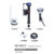 NASCO ชุดอุปกรณ์ในหม้อน้ำชักโครก NF-9617 แบบกดบน Single Flush (WDI) 1 ระบบ 1 ชุด มี 5 ชิ้น