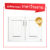 King Platinum บานซิงค์คู่รุ่นเพิร์ล ขนาด 96×68.8×8.5 ซม. (ขาว)