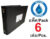RELUX แฟ้มสัน1นิ้ว A5 พลาสติกPP F/G-121 A5 สีดำ1.5มม. แพ็ค6เล่ม