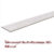 DURA ระแนงดูร่า เรียบลบมุม 7.5x300x0.8ซม. สีซีเมนต์