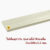 ไม้พื้นดูร่าลายไม้ 15x300x2.5ซม. สีรองพื้น