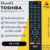 รีโมททีวี Toshiba สำหรับ LED , LCD , Smart TV รหัส RM-L1625