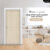 ประตู UPVC ลายไม้ รุ่นUDoor สีTango มี 2 ขนาด ประตูไม้ ประตูภายใน ประตูภายนอก กันน้ำ กันปลวก (3.5X80X200 cm)