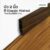Leowood บัวผนัง PVC ขนาด 2 นิ้ว ขนาด 16 x 50 x 2000 มม. มี 10 สี อุปกรณ์จบงาน(สี Classic Walnut)