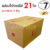 EasyBox กล่องไปรษณีย์ พัสดุ ลูกฟูก 5 ชั้น ฝาชน ขนาด 7 (21 ใบ)