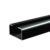 เหล็กดำรางซีตื้น 100x50x20x2.3mm.