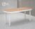 POLAR Table 50 โต๊ะสนาม สีไม้ธรรมชาติ 1.50m.