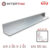 ฉากอลูมิเนียม 2นิ้วx2นิ้ว ยาว 120 cm. หนา 2.3 – 2.6 mm.