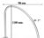 ที่จอดจักรยาน 1 ช่องจอด ทรงคลีบฉลาม Bike Parking Rack