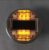 หมุดถนน SolarCell LED สีเหลือง 14x5cm.
