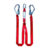 Schake Lanyard 2Hook Absorber เชือกช่วยชีวิต 2ตะขอ 2เมตร