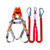 Set ฟลูบอดี้ฮาร์เน็ต+สายแลนยาส SAFETY HARNESS #SHN 3DW+lanyard 2L