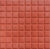 แผ่นทางเท้าลายหมากรุก 40x40x3.5 ซม. สีแดง