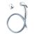 ฝักบัวฉีดชำระสีโครเมี่ยมพร้อมสายโครเมี่ยม PM601NK(HM) พรีม่า