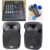 ชุดเครื่องเสียง ตู้ลำโพง1คู่+เพาเวอร์มิก+ไมโครโฟนไร้สาย set M40DM122M77 ฟรีสายต่อลำโพง