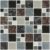 โมเสคแก้ว GL 12X12 วิคตอเรียน ดำ PM