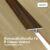 Leowood ตัวจบ พื้นระดับเดียวกัน PVC (T3) สำหรับพื้นไม้ลามิเนต มี 11 สี อุปกรณ์จบงาน(สี Classic Walnut)