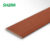 ไม้ฝาเฌอร่า รุ่นขอบตรง ลายสัก สีน้ำตาลไม้แดง 0.8x20x300ซม.