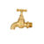 ก๊อกอ้วนทองเหลือง 1/2″