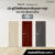 Leowood ประตูไม้ รุ่น DoorX รุ่น Platinum (สี Tango ลาย 2) ขนาด 3.5x80x200 ซม.