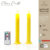 เทียนเหลืองLED ไหว้พระ Claire Candle 22CM พร้อมรีโมท