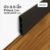 Leowood บัวผนัง PVC ขนาด 3.5 นิ้ว ขนาด 20 x 90 x 2000 มม. มี 10 สี อุปกรณ์จบงาน(สี Black Oak)